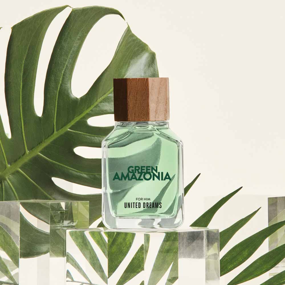 Perfume Masculino Benetton Green Amazonia For Him Eau de Toilette 100ml