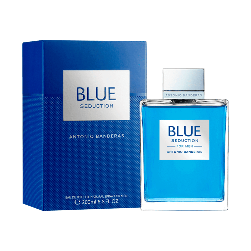Perfume Masculino Antonio Banderas Blue Seduction Eau De Toilette 200ml