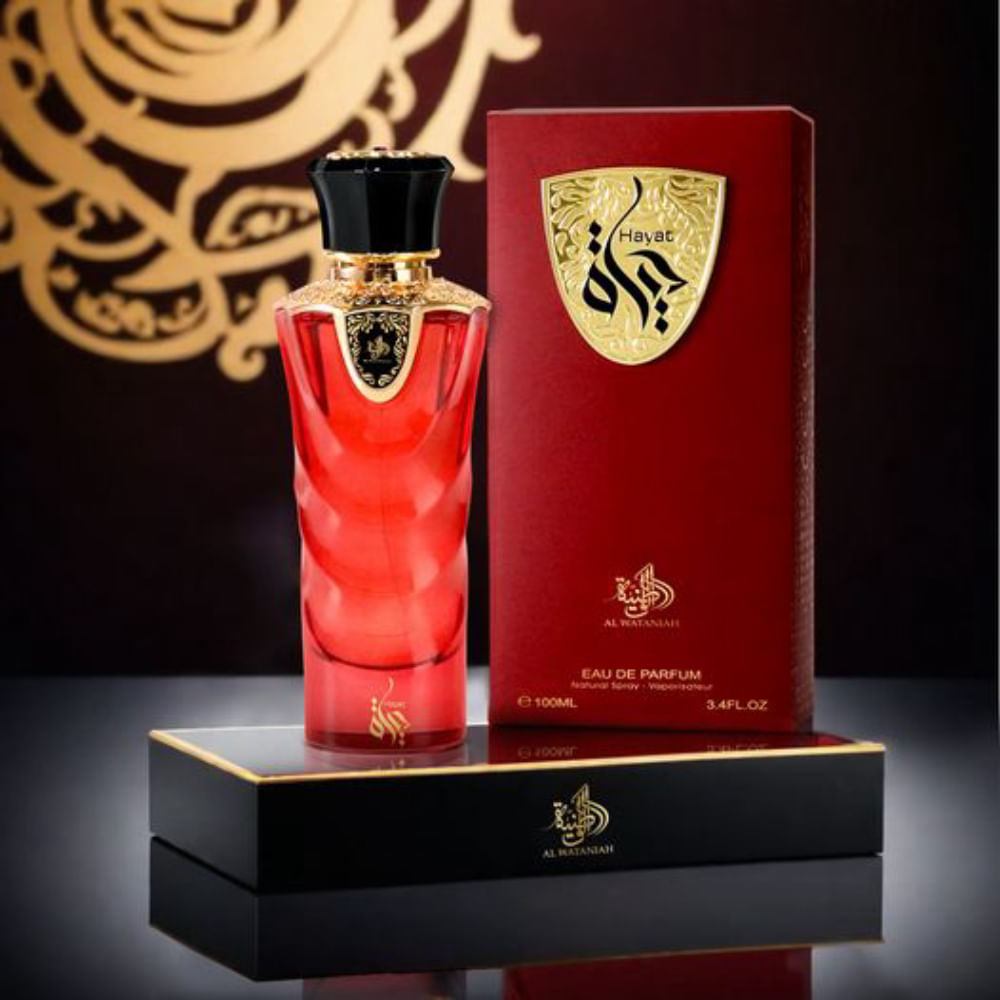 Perfume Árabe Feminino Al Wataniah Hayat Eau De Parfum 100ml