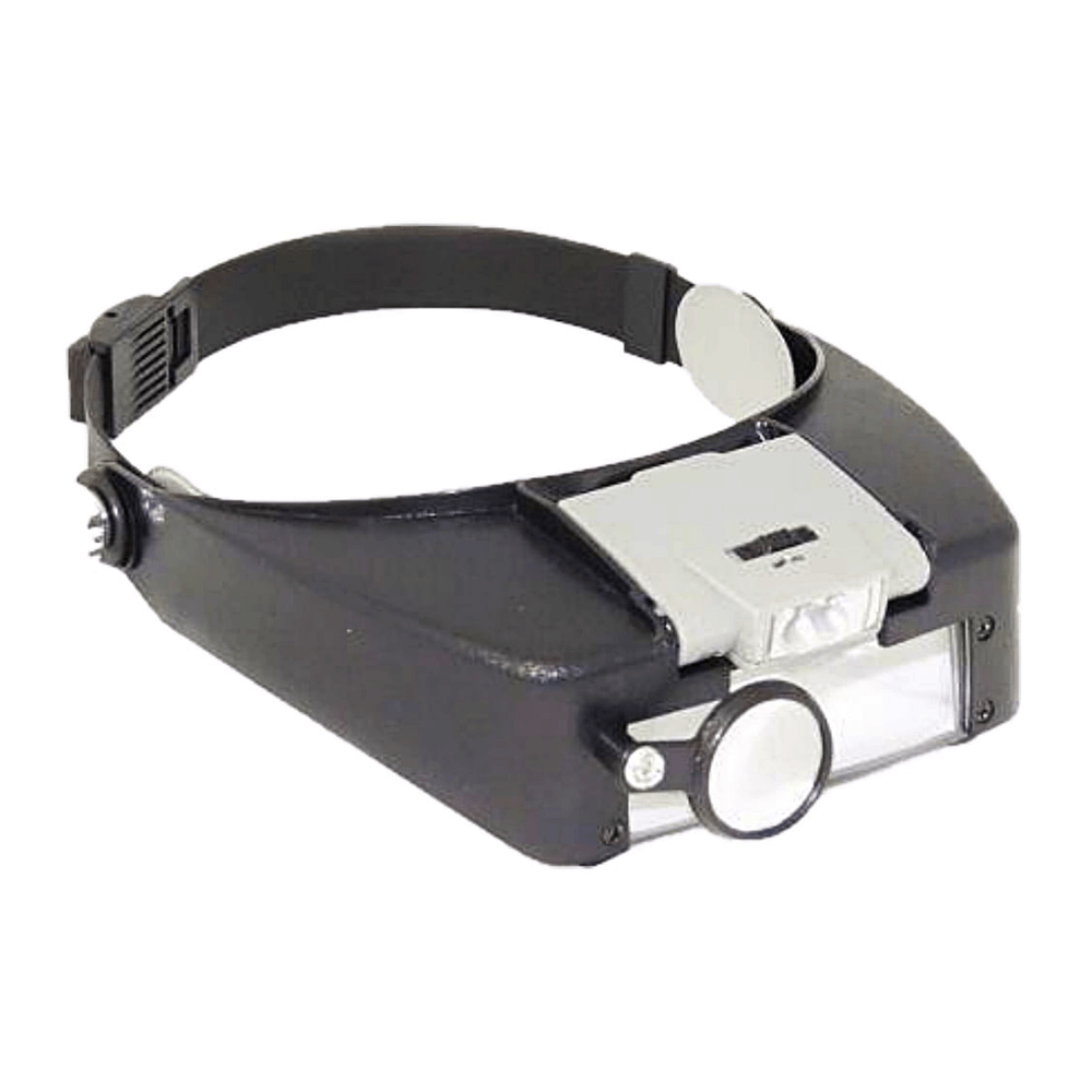 Lupa Viseira Com 2 Leds Aumento 4 X Mg81007 A