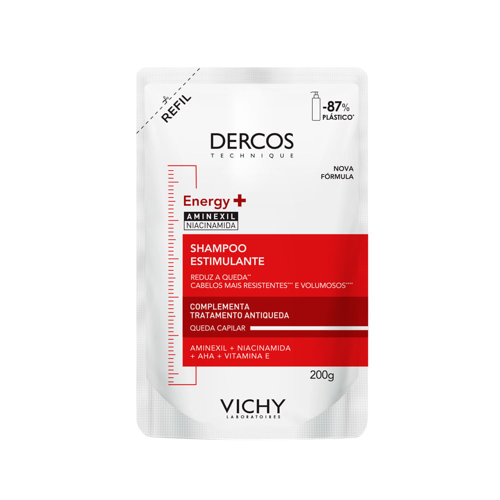 Shampoo Vichy Dercos Energy+ Refil 200 g