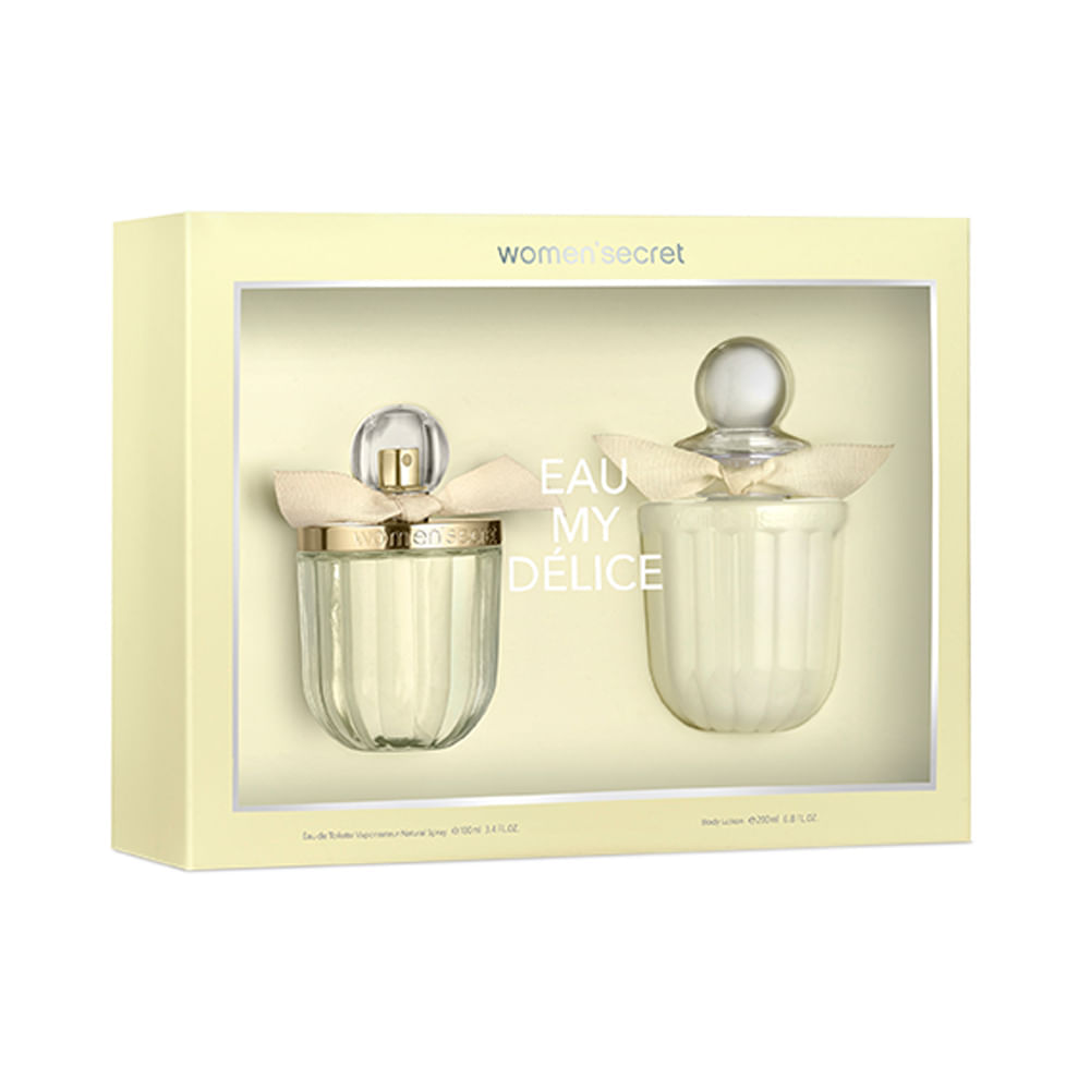Kit Perfume Feminino Women Secret Eau My Délice Eau de Toilette 100 ml + Loção Corporal 200 ml