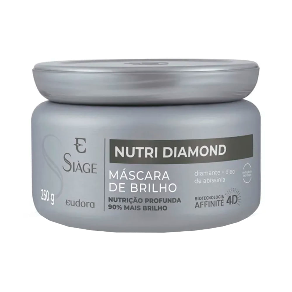 Máscara de Nutrição Eudora Siáge Nutri Diamond 4D 250 g