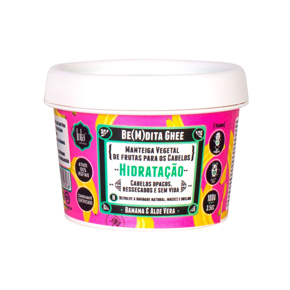 Máscara De Hidratação Lola Cosmetics Be(m)dita Ghee 100 G