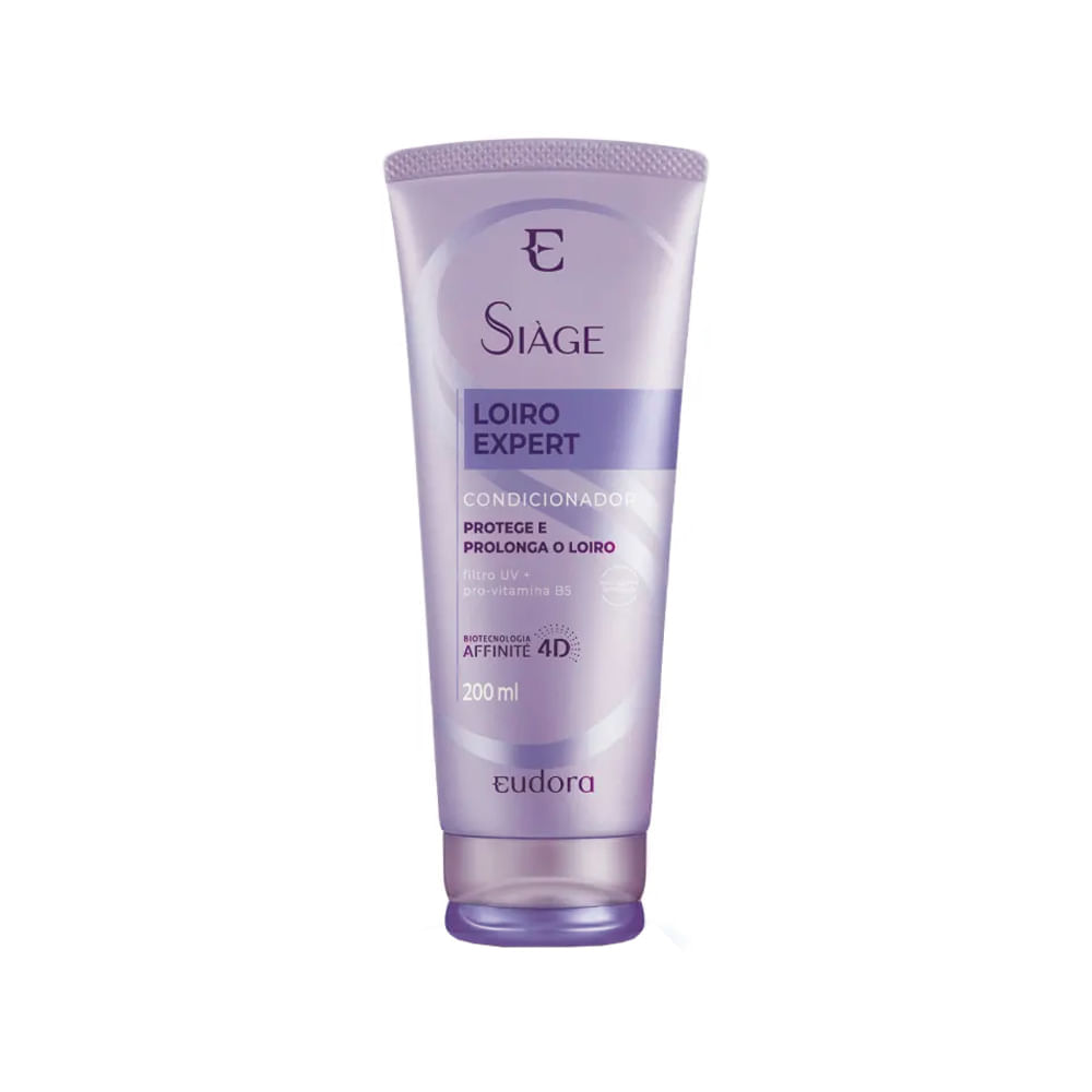 Condicionador Eudora Siáge Loiro Expert Matizador 200 ml