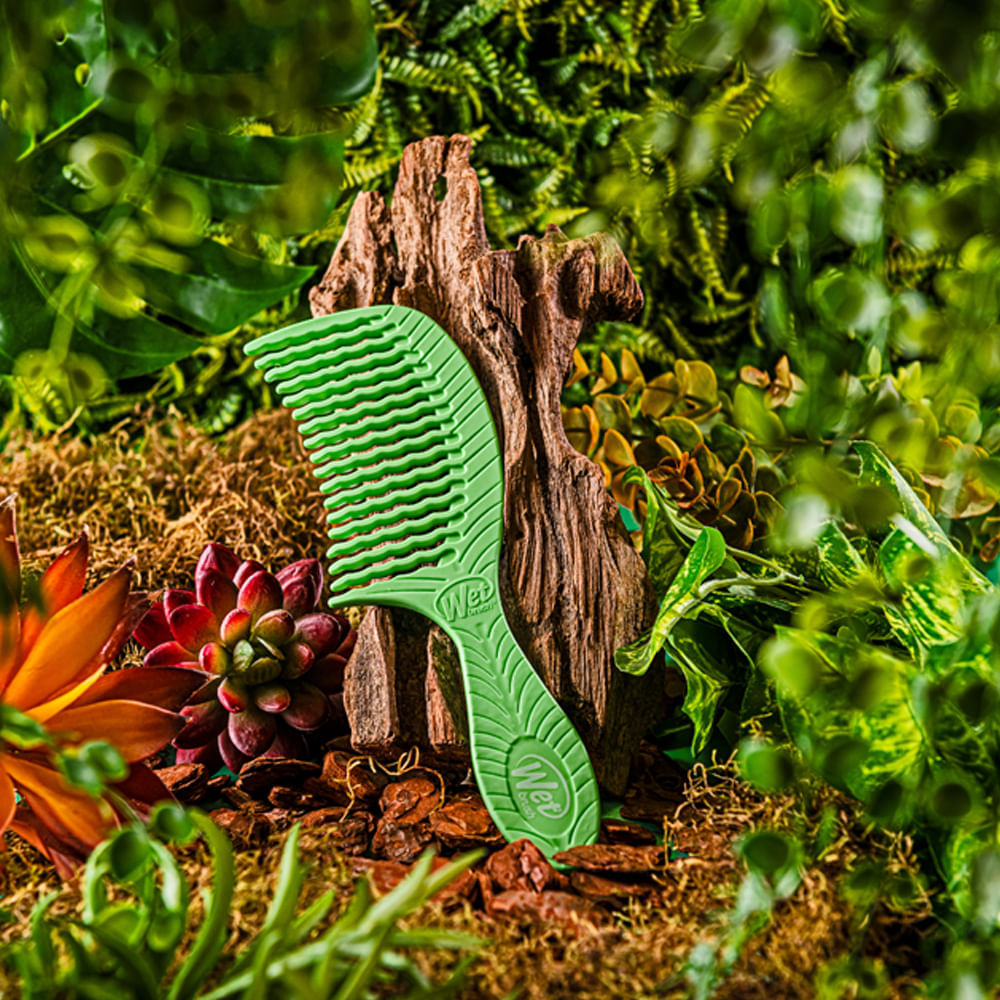 Pente para Desembaraçar WetBrush Go Green Biodegradável Verde
