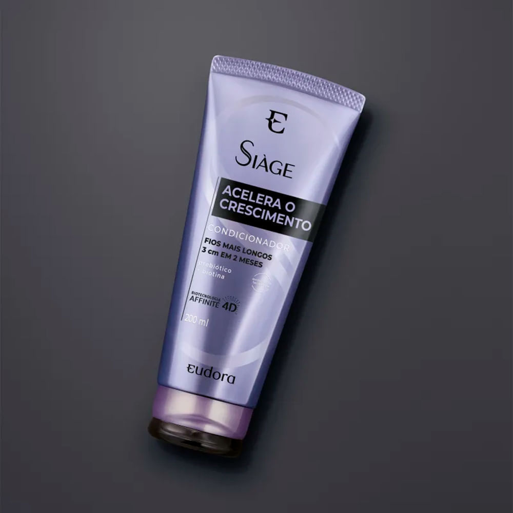 Condicionador Eudora Siàge Acelera Crescimento 200 ml
