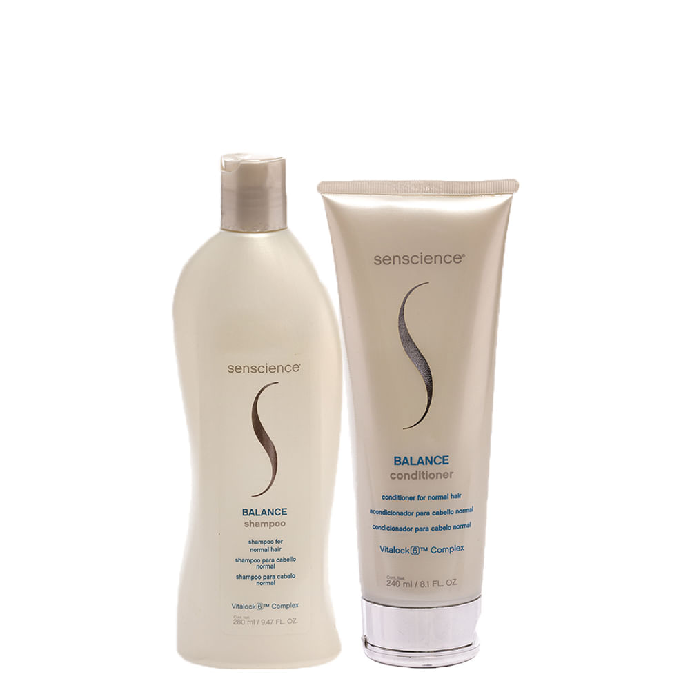 Kit Senscience Balance Shampoo 280 ml + Condicionador 240 ml