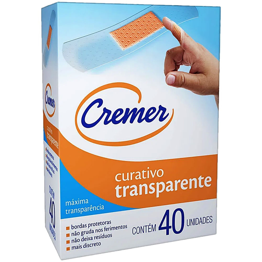Curativo Transparente Cremer 40 Unidades Cremer