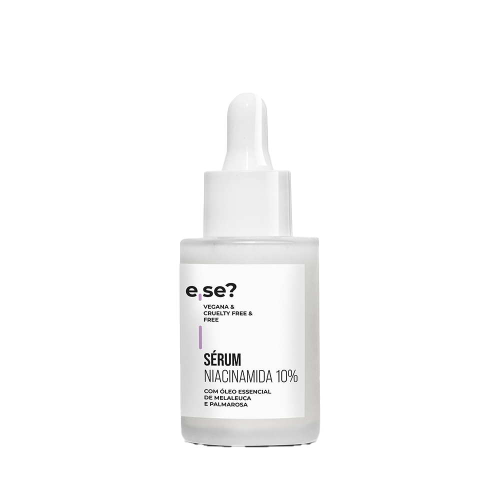 Sérum Niacinamida 10% Com Óleo Essencial de Melaleuca e Palmarosa 30ml
