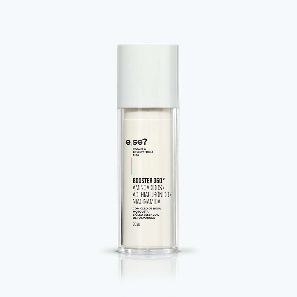 Hidratante Facial Booster 360º Aminoácidos + Ácido Hialurônico + Niacinamida 30ml