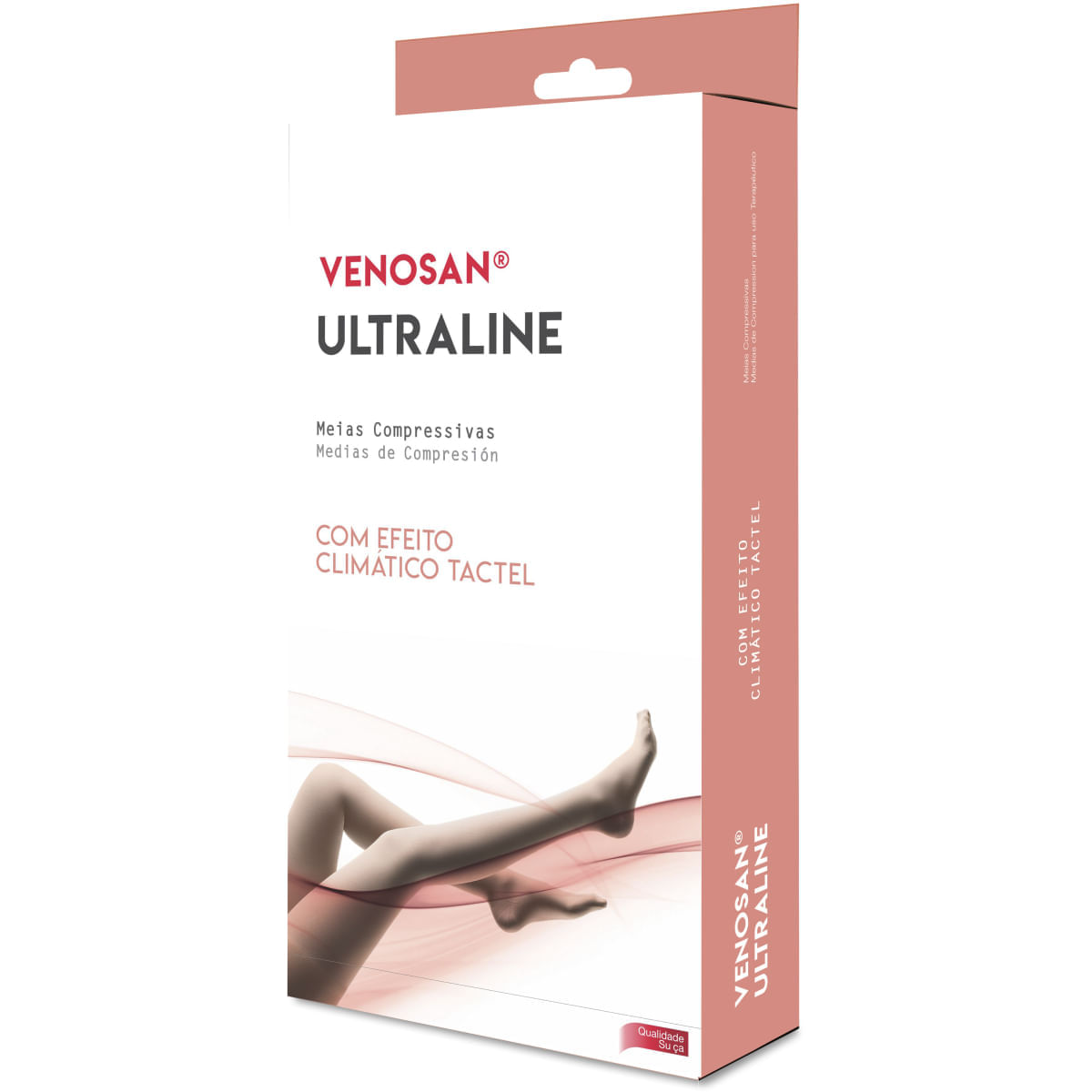 Meia-Calça Gestante Ultraline 4000 Venosan - 20-30mmHg - Pé Fechado - Bege - Tamanho M