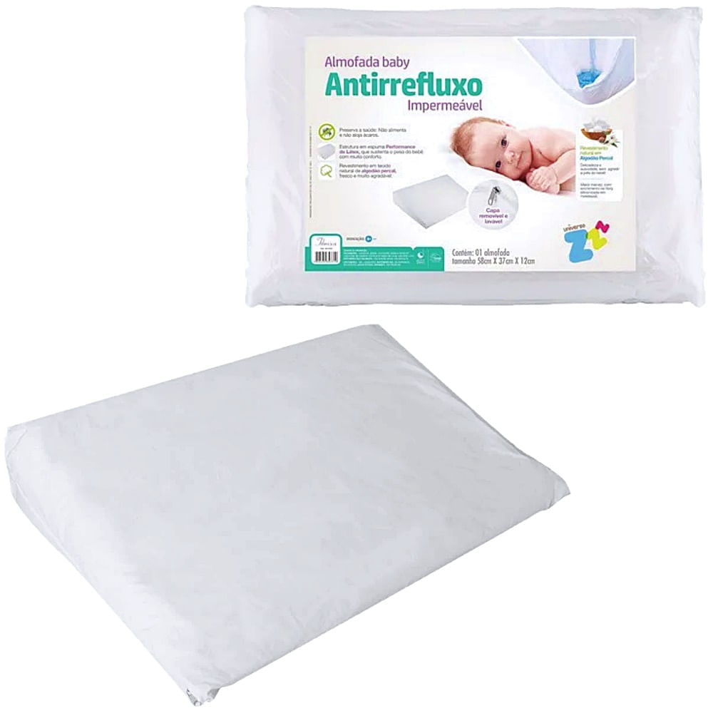 Almofada Baby Antirrefluxo Fibrasca Impermeável - Unidade