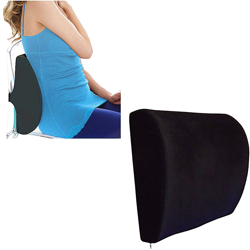 Almofada Anatômica Lombar Com Elástico Para Fixação - Unidade