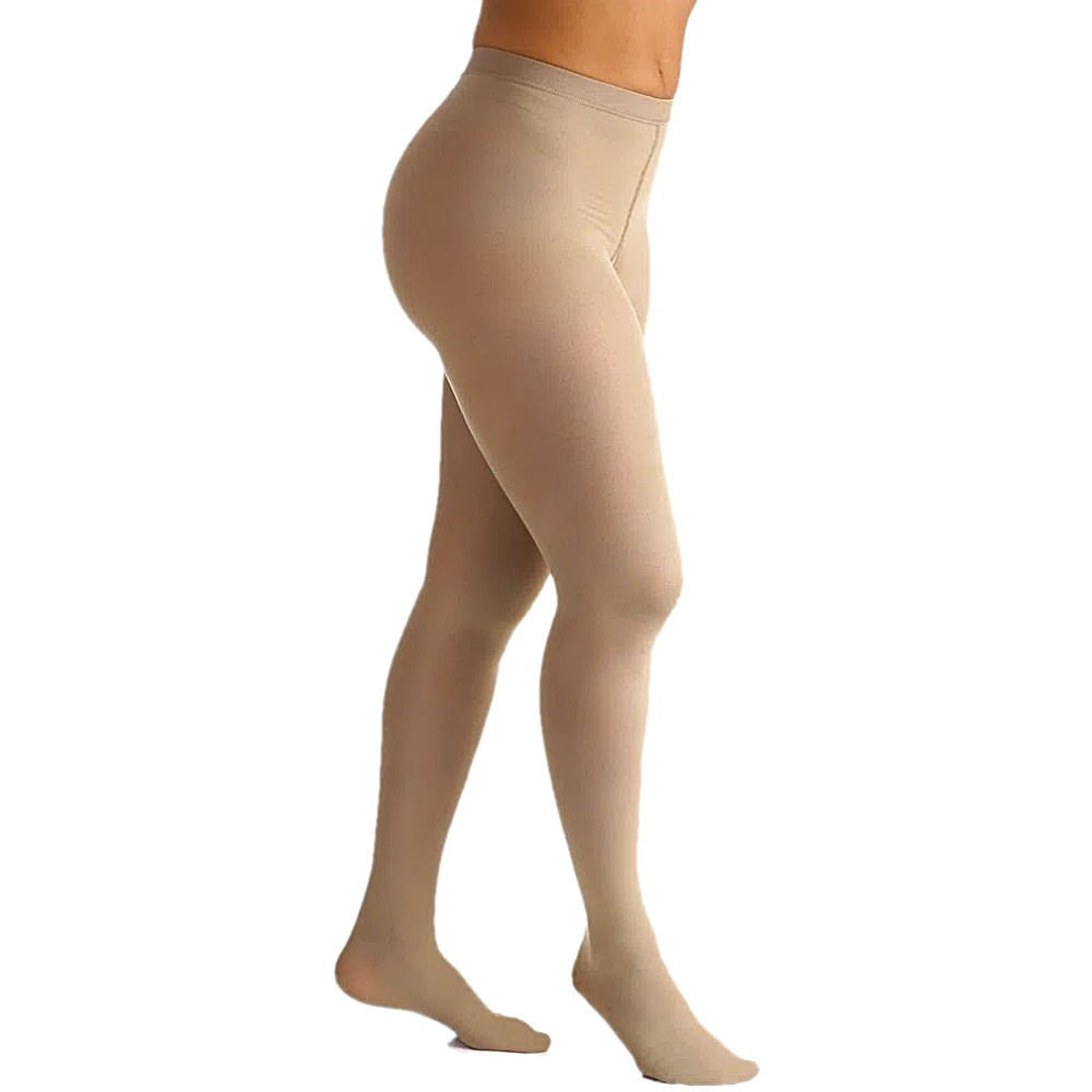 Meia-calça Select Comfort 20-30mmhg Fechada Natural G1
