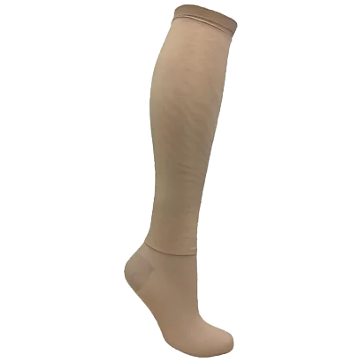 Sigvaris Ulcer Kit de Meias 3/4 para Úlceras Ponteira Fechada Bege Tam G Normal