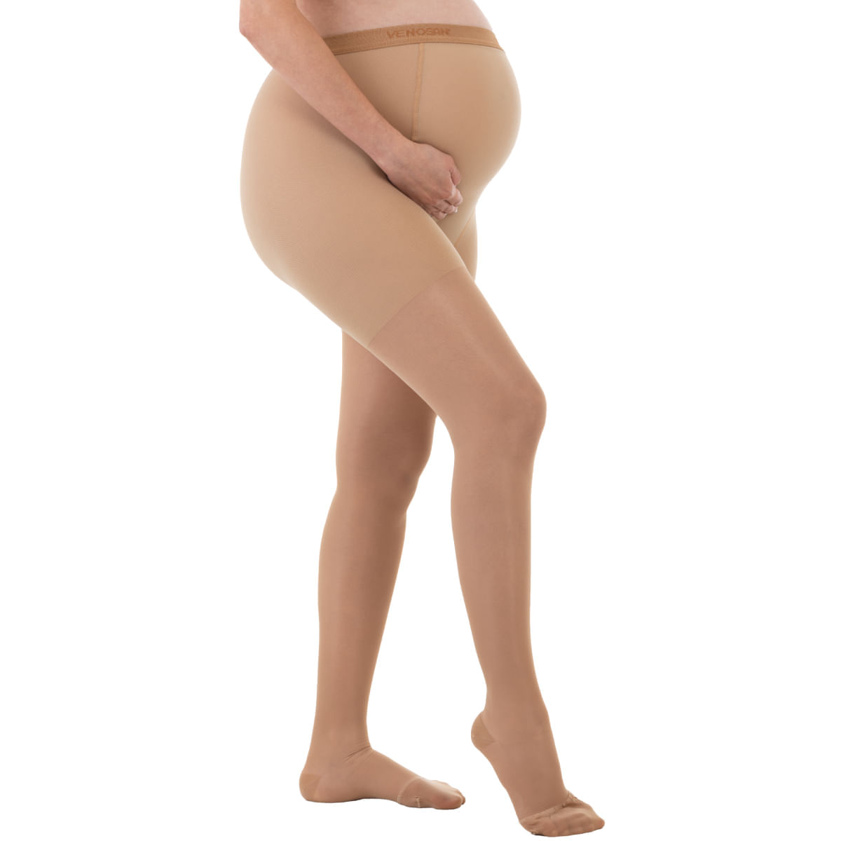 Meia-calça Gestante Legline Venosan - 20-30mmhg - Pé Fechado - Olinda - Tamanho P