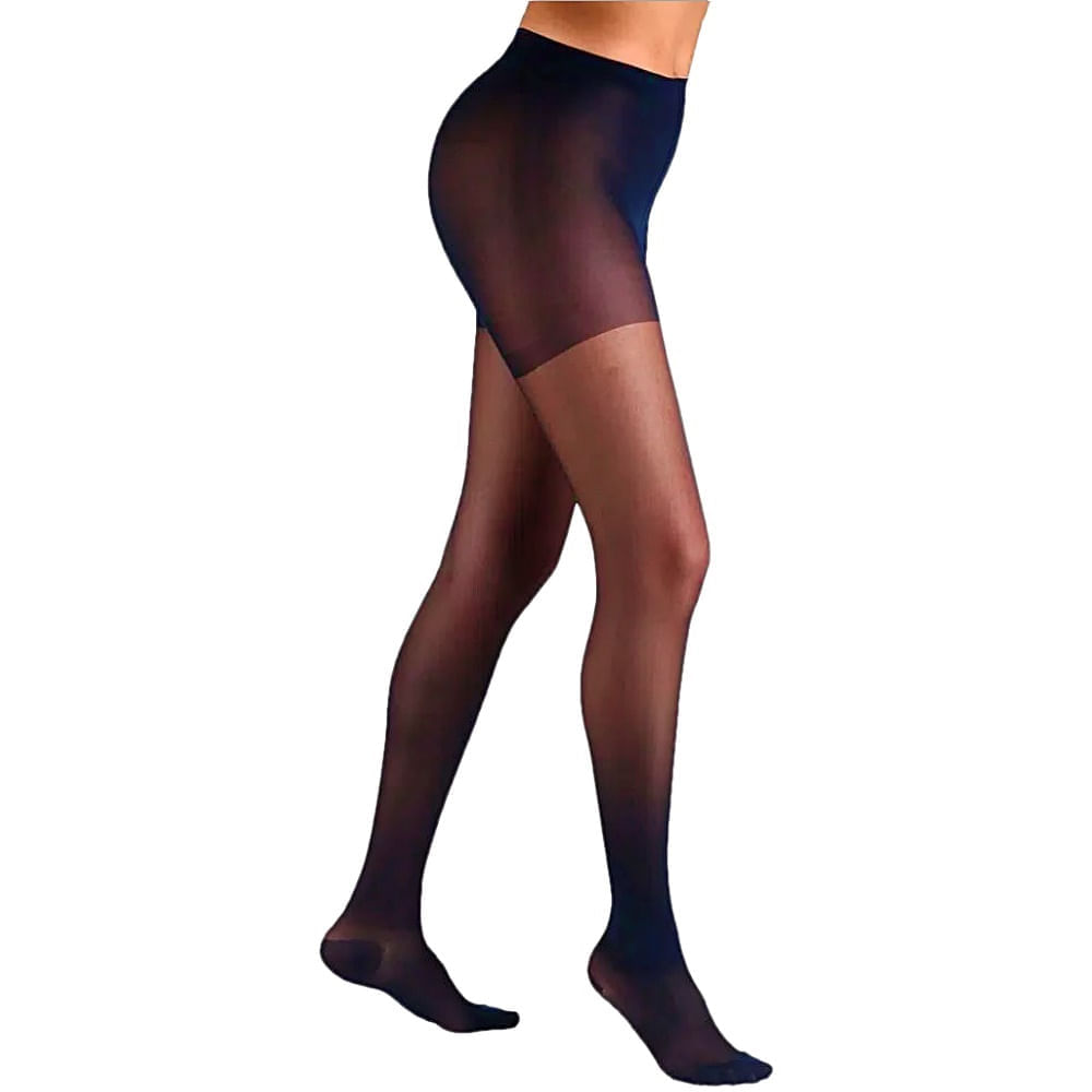 Meia-Calça Sigvaris Audace 15-20mmHg Fechada Preta Tam E