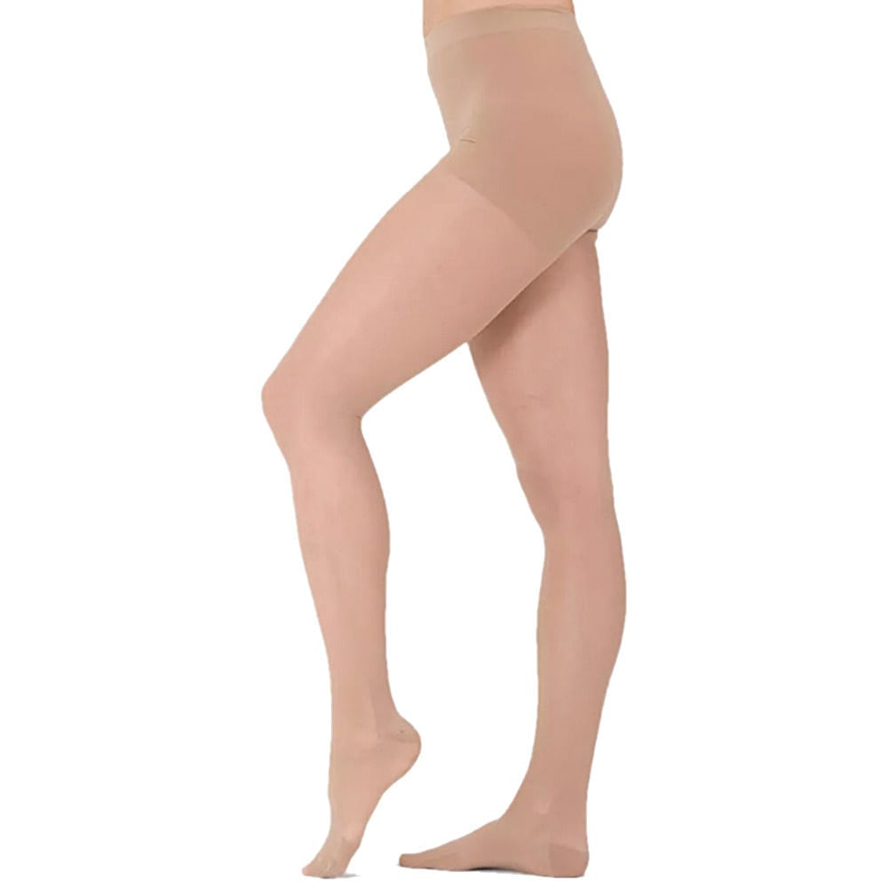 Meia-calça De Compressão Venosan Ultraline 4000 30-40mmhg Pé Fechado Bege Tam P