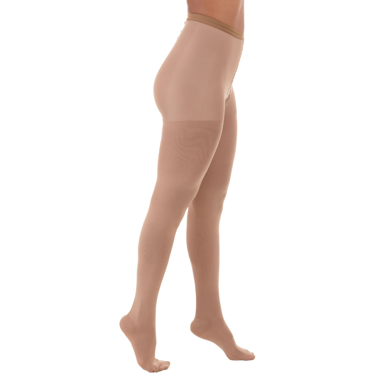 Meia-calça Ultraline 4000 Venosan - 20-30mmhg - Pé Fechado - Bege - Tamanho G