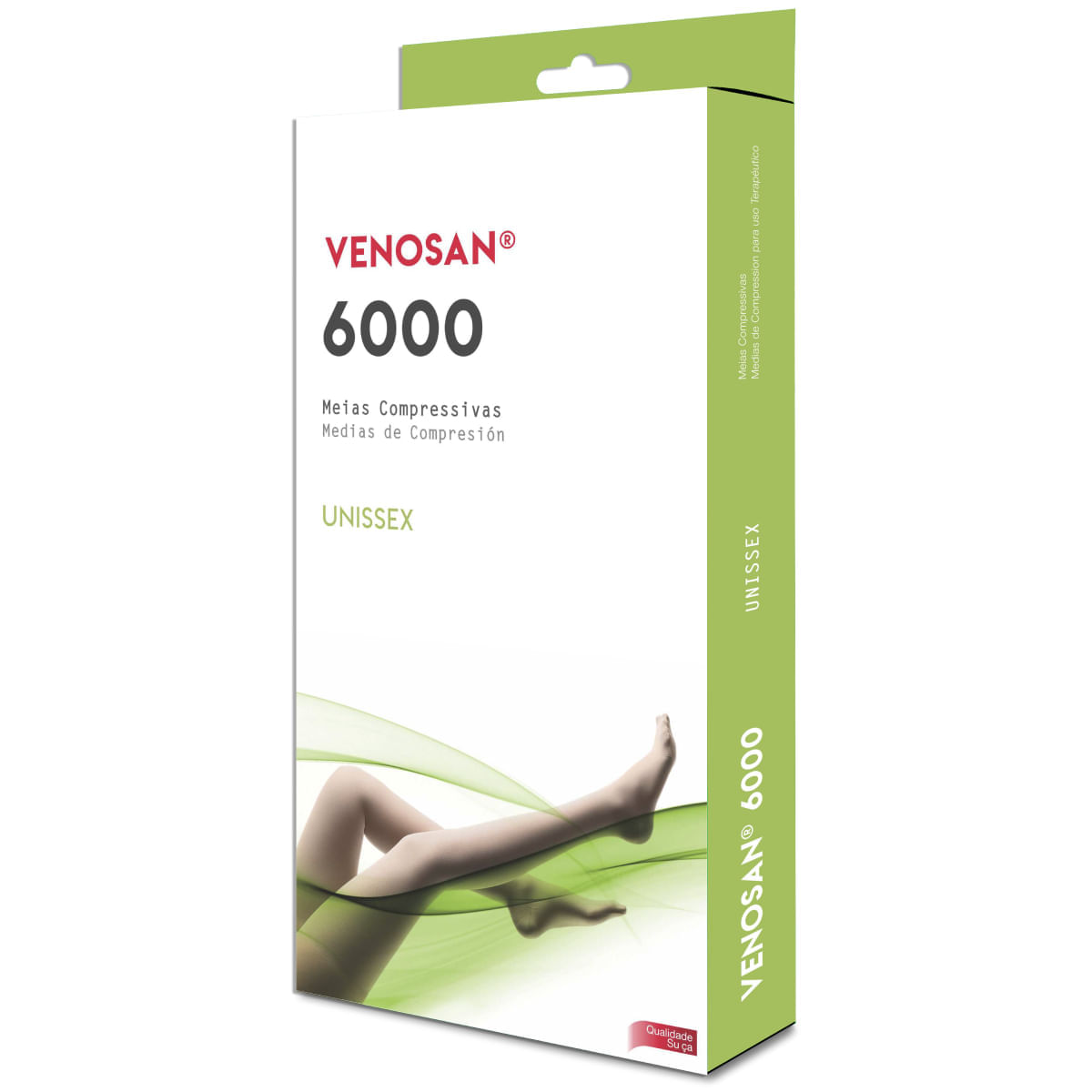 Meia-Calça 6000 Venosan - 20-30mmHg - Pé Aberto - Bege - Tamanho XG