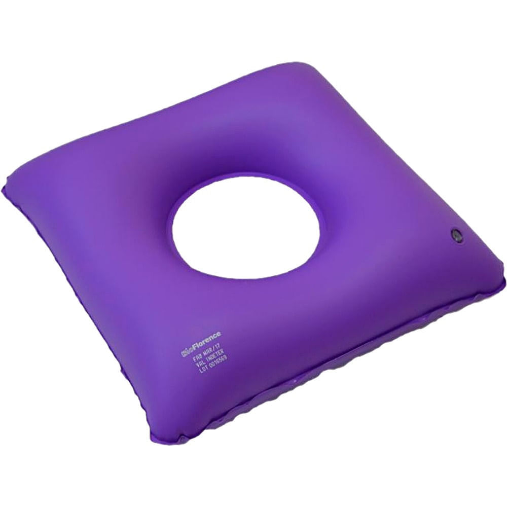 Almofada D´água Bioflorence Quadrada 45x45cm Com Orifício - Unidade