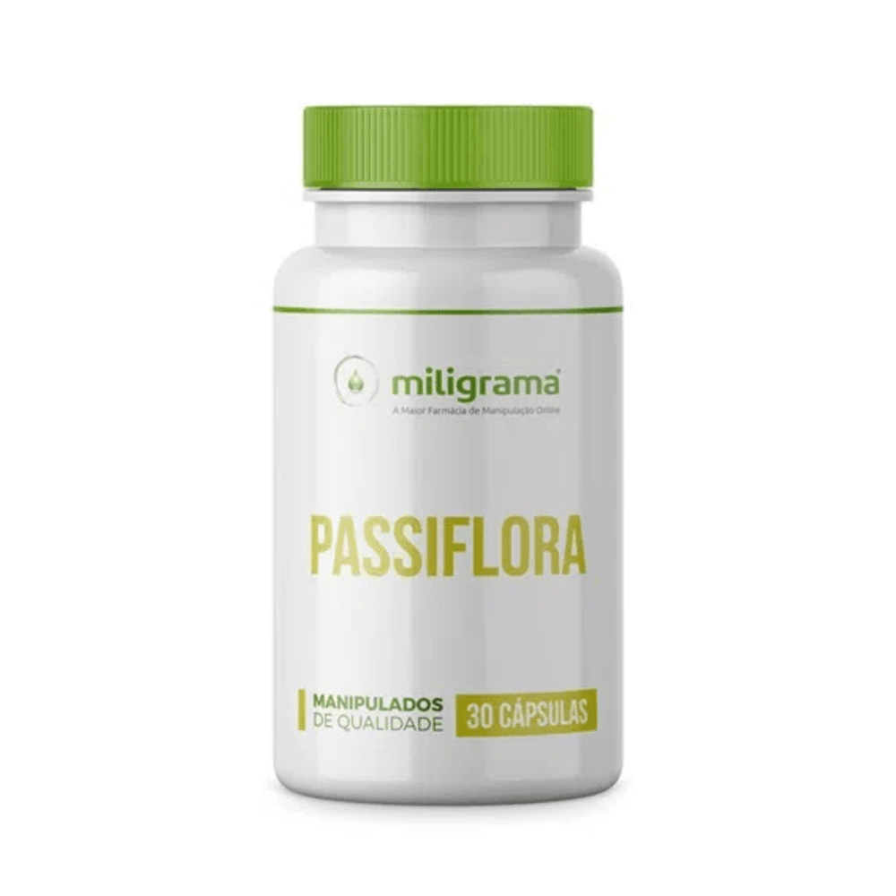 Passiflora Maracujá Miligrama 200mg 30 Cápsulas