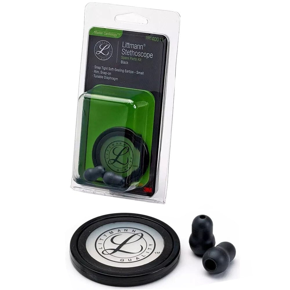 Kit Peças Reposição Para Estetoscópio Master Cardiology 40011 Preto