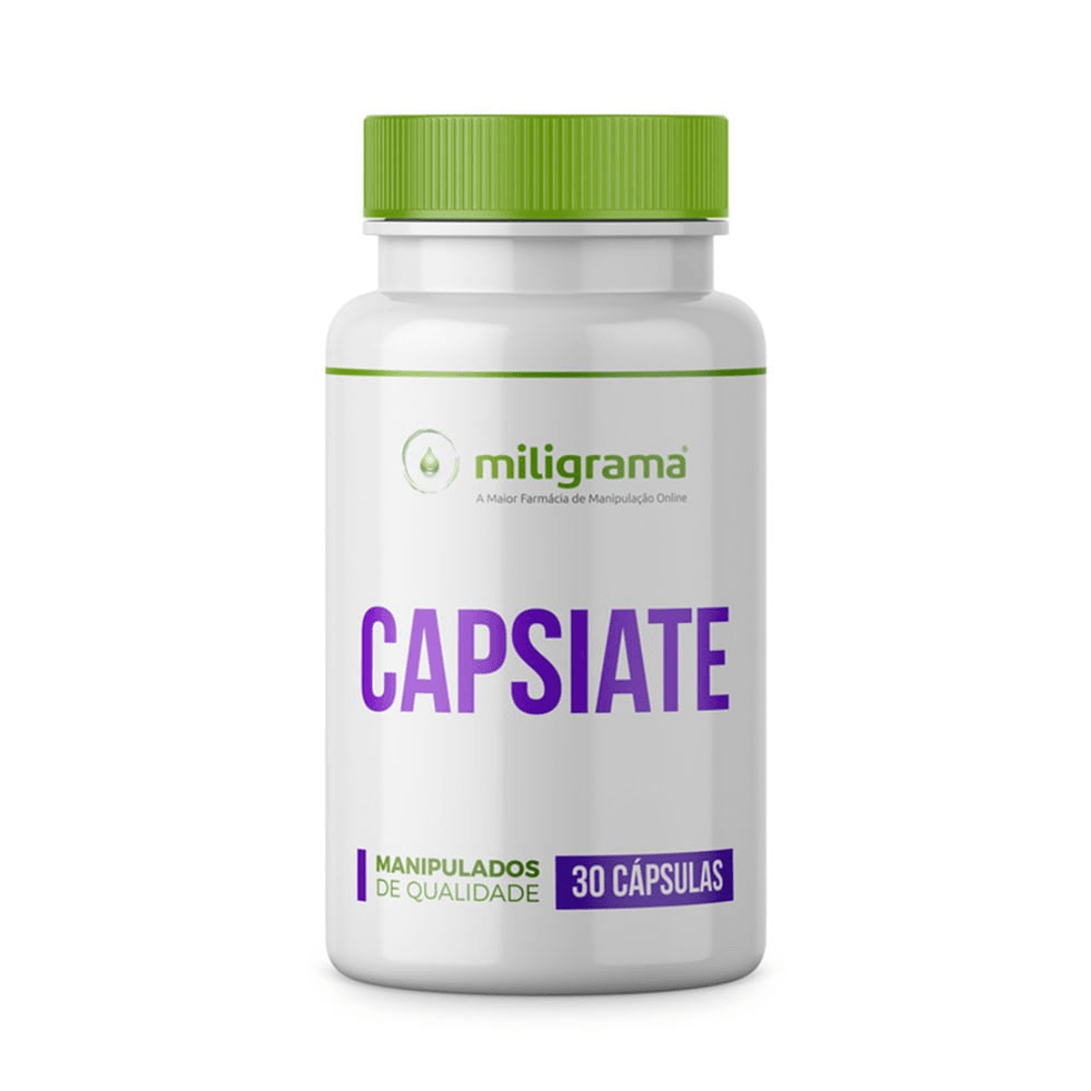 Capsiate Miligrama 6mg 30 Cápsulas