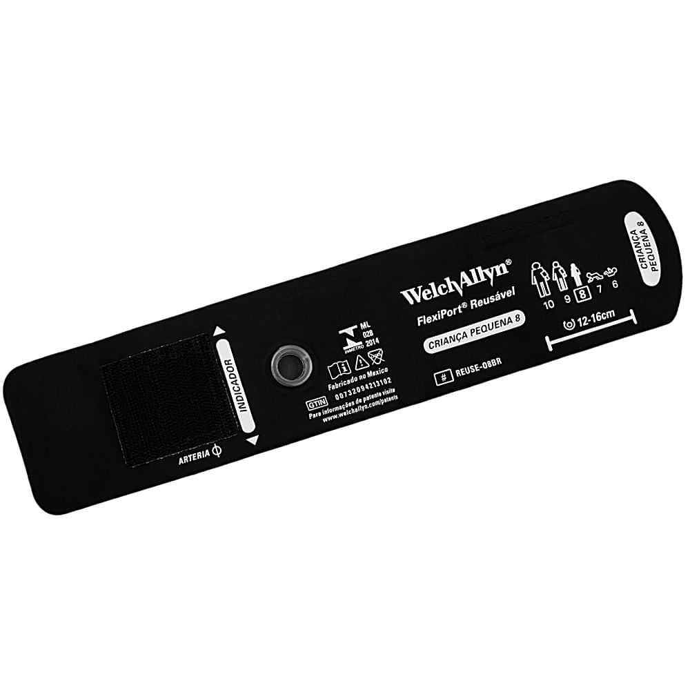 Braçadeira Aparelho Pressão Welchallyn 08 Infantil 12-16cm