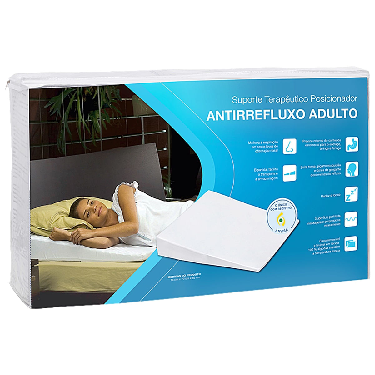 Travesseiro Antirrefluxo Adulto Copespuma