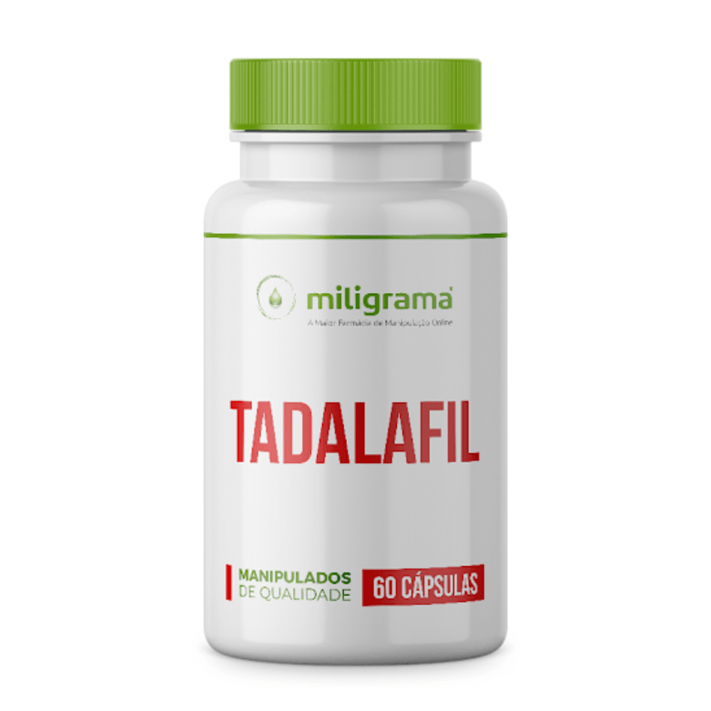 Tadalafil Miligrama 5mg 60 Cápsulas