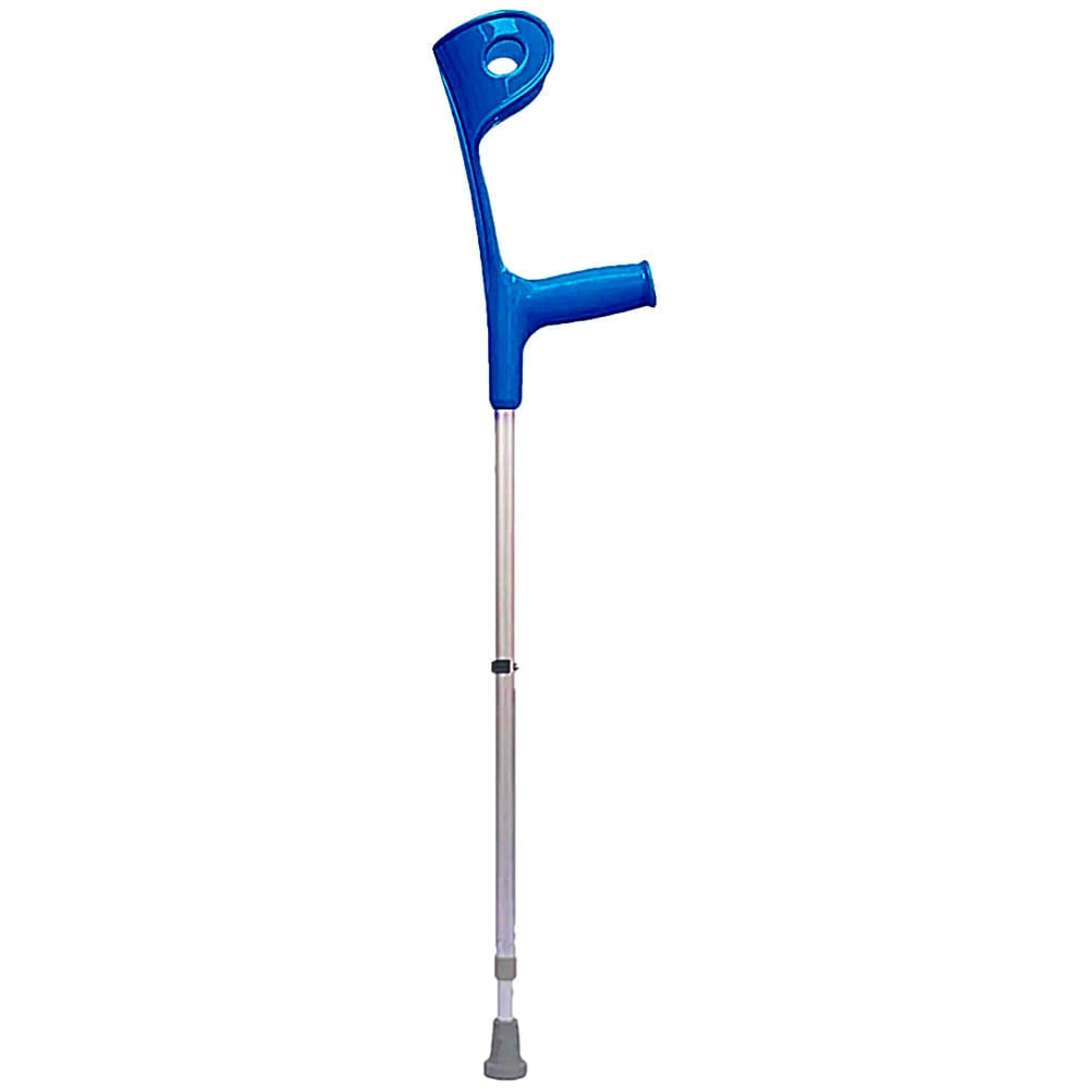 Muleta Canadense Fixa Sequencial 150kg Azul Unidade