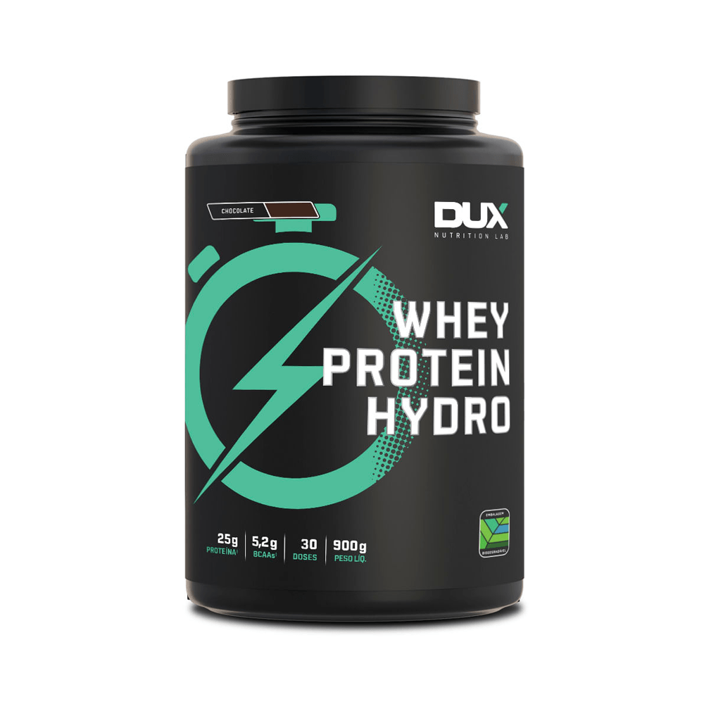 WHEY PROTEIN HYDRO CHOCOLATE DUX NUTRITION POTE 900G