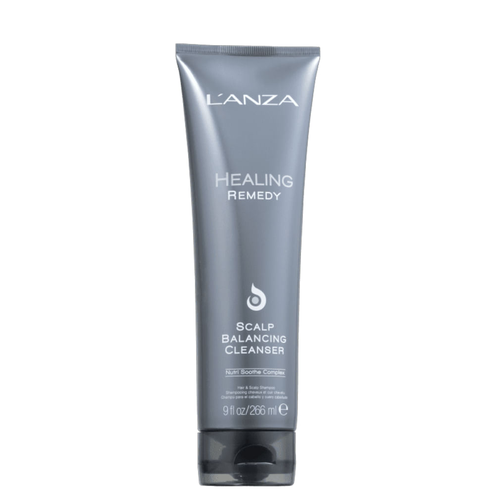 LAnza Healing Remedy Healing Scalp Balancing Cleanser  Shampoo sem Sulfato 266ml