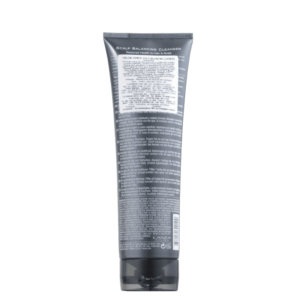 LAnza Healing Remedy Healing Scalp Balancing Cleanser  Shampoo sem Sulfato 266ml