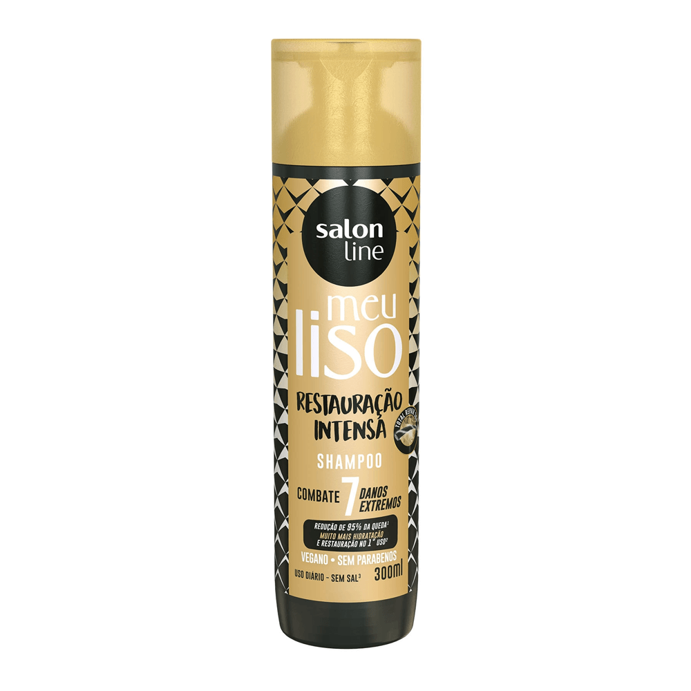 Shampoo Salon Line Meu Liso Restauração Intensa 300Ml