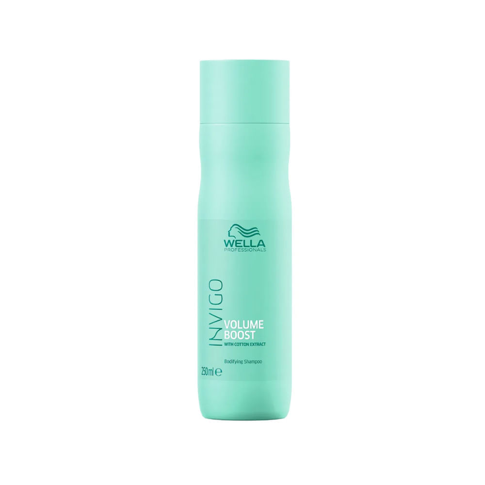 Kit Wella Professionals Invigo Volume Boost  Shampoo 250 ml + Máscara 145 ml +Óleo 30 ml