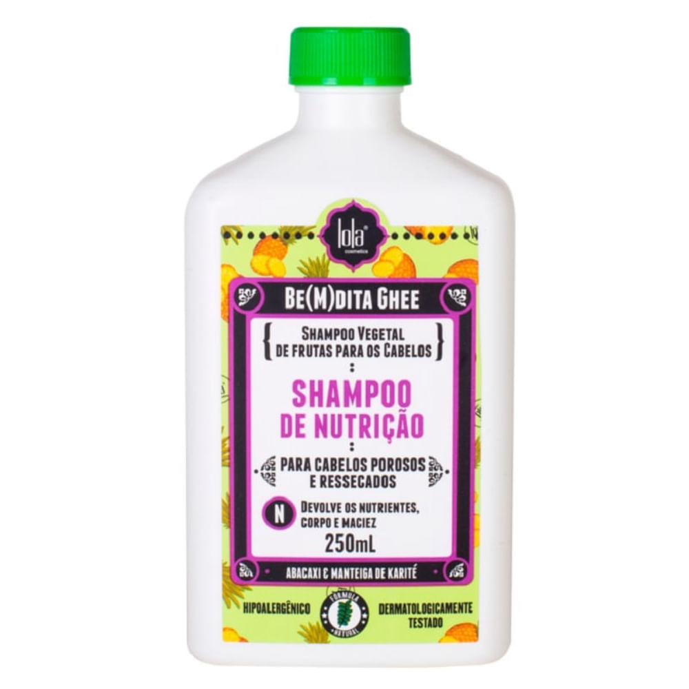Shampoo Lola Be(m)dita Ghee Abacaxi E Manteiga De Bacuri 250ml
