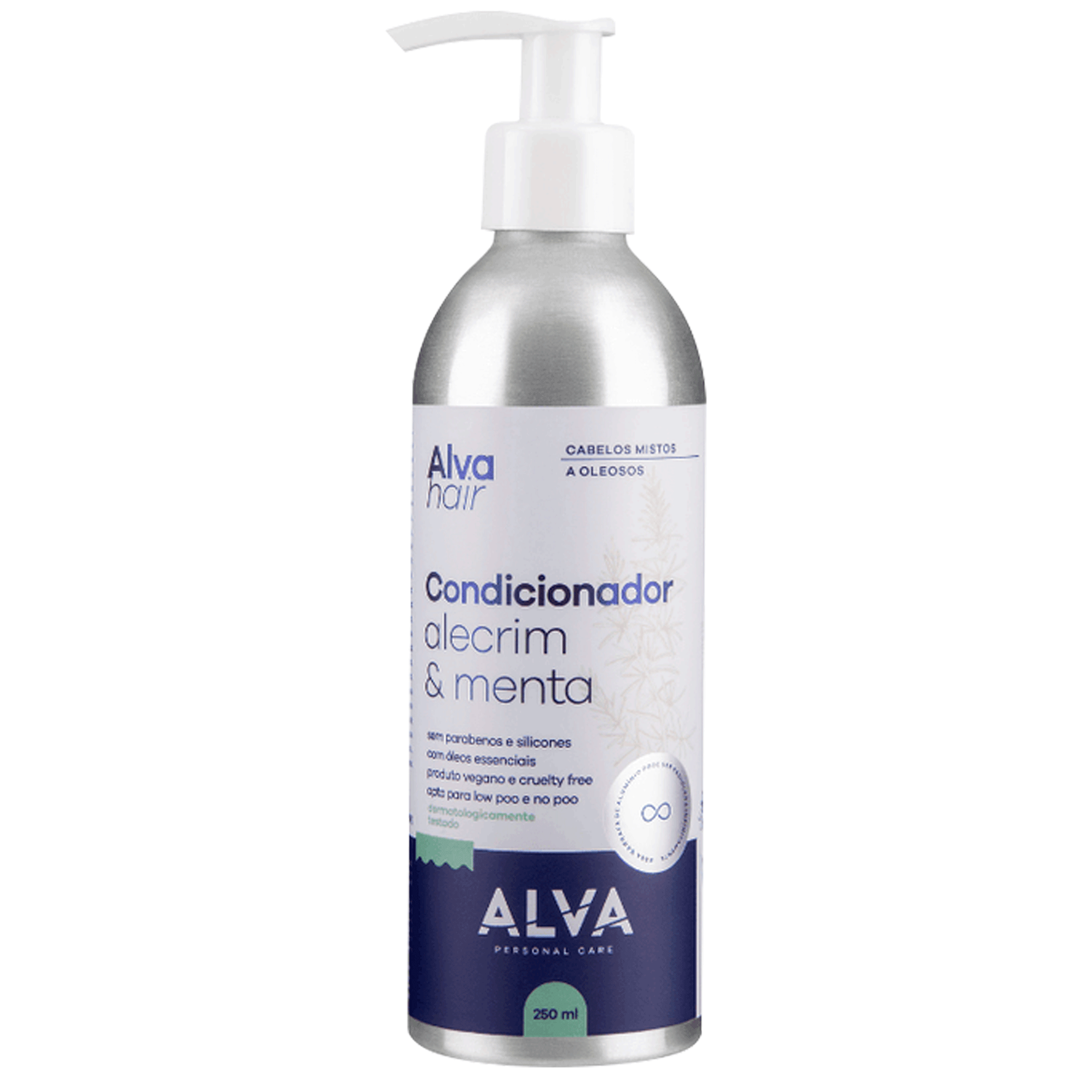 Alva Personal Care Alecrim & Menta  Condicionador Vegano 250ml