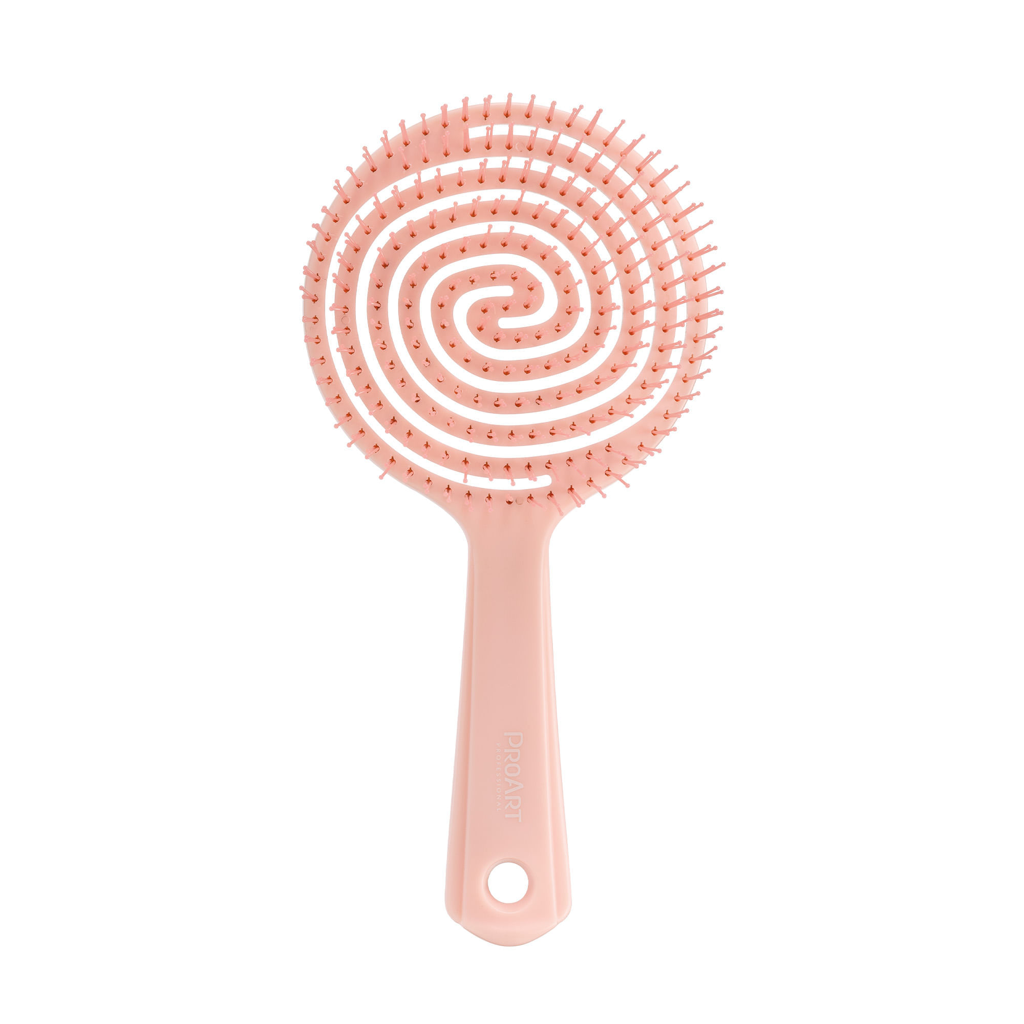 Escova Redonda Easy Flexi Proart Cor Rosa