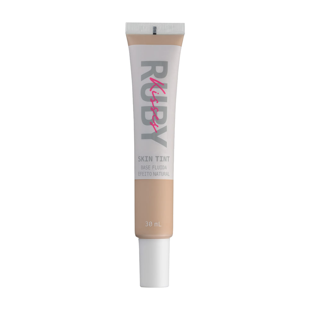 Base Fluida Skin Tint Efeito Natural Ruby Kisses Cor Cor 131