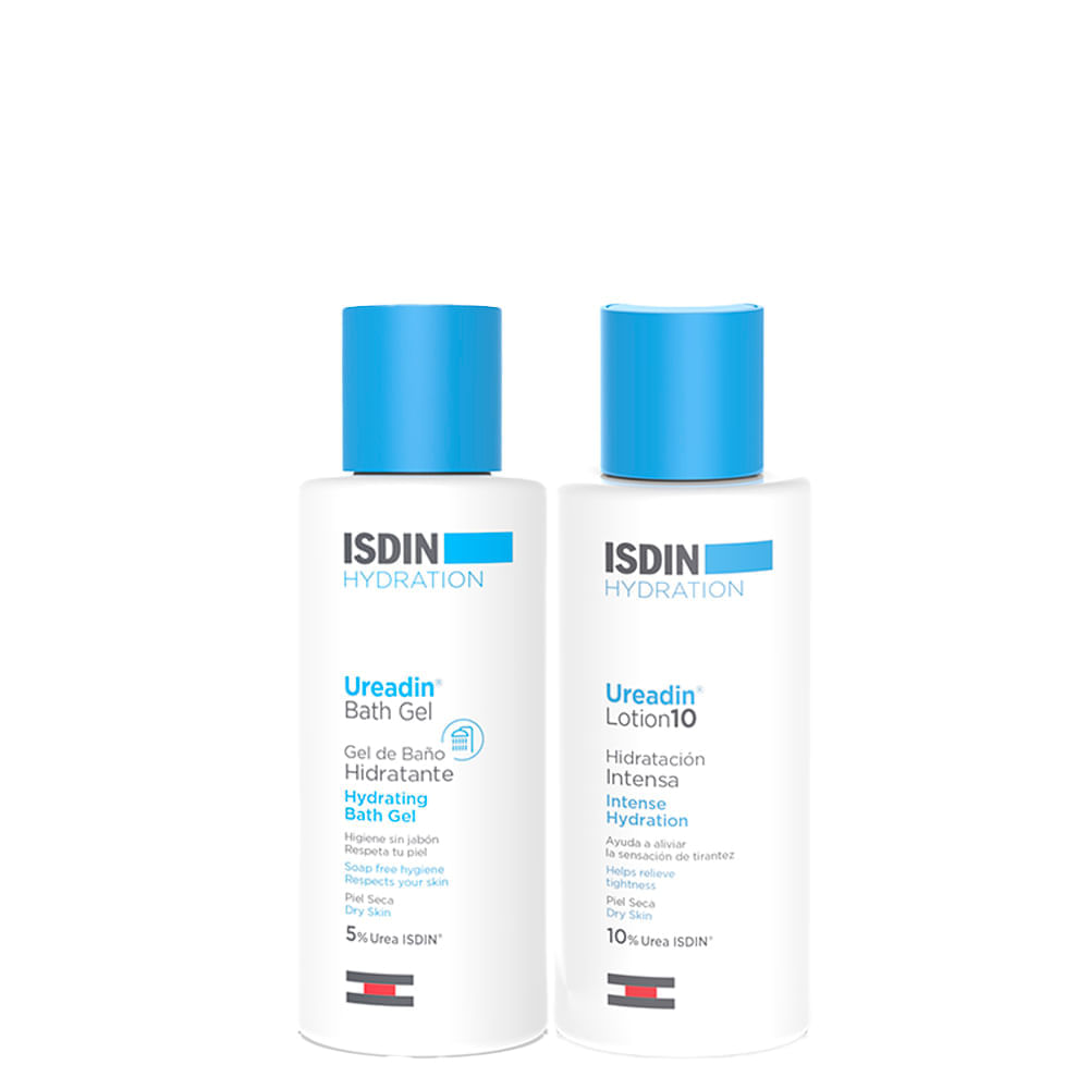 Kit Isdin Corporal Ureadin - Gel de Banho Hidratante 100 g + Loção Hidratante Corporal 100 ml