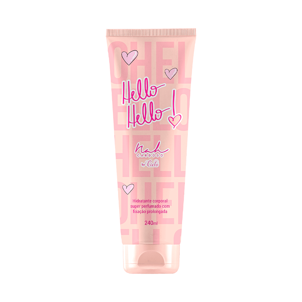 Loção Hidratante Corporal Ciclo Cosméticos Hello Hello Nah Cardoso By Ciclo 240ml