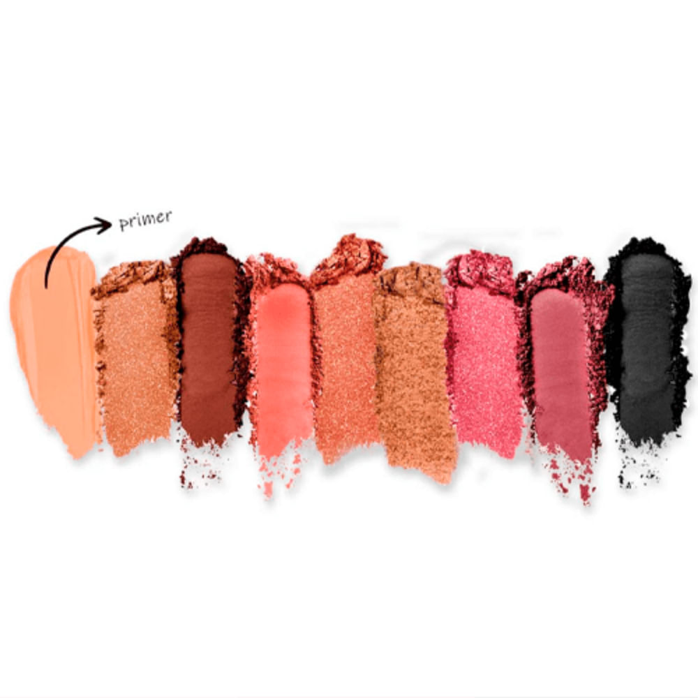 Paleta de Sombras Franciny Ehlke Nine Essentials 1 Unidade 6g