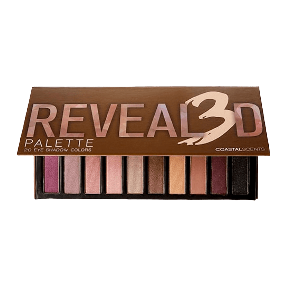 Paleta de Sombra Coastal Scents Revealed Eye Shadow Palette 3D