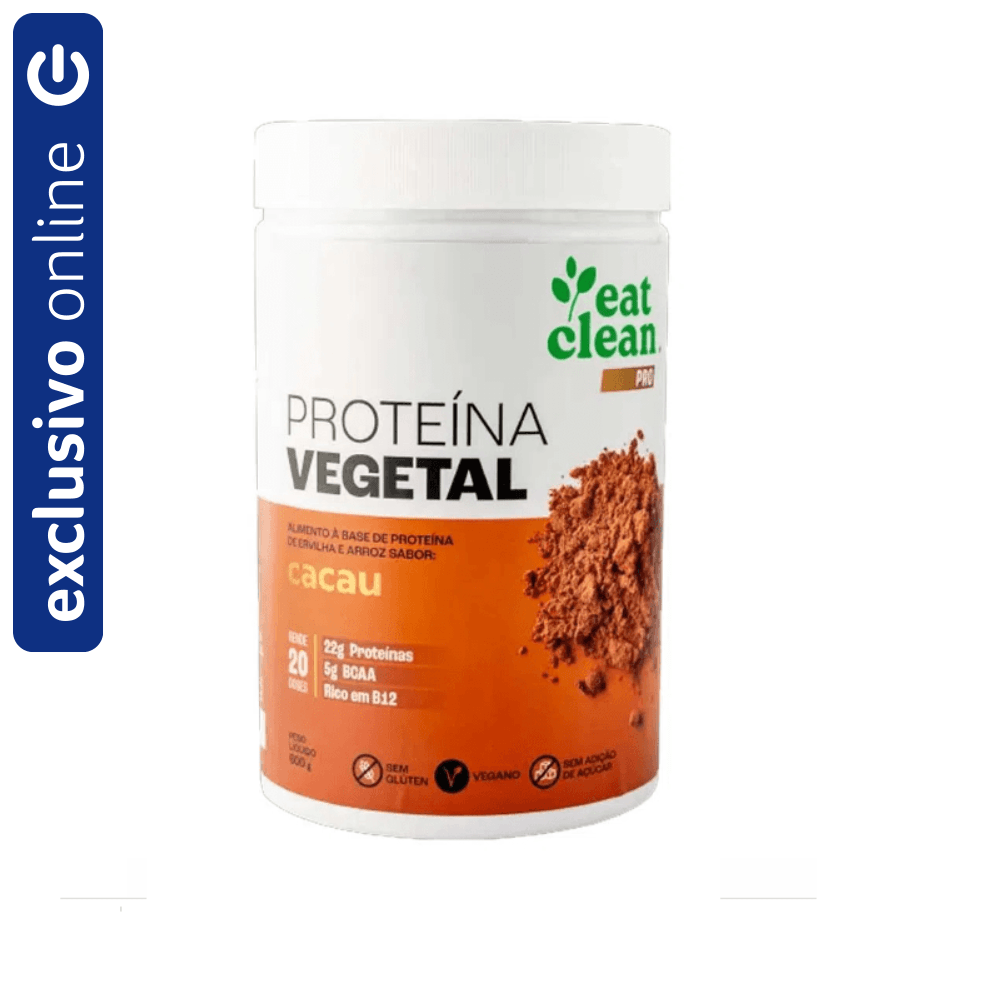Proteina Vegetal Cacau Eat Clean 600 gramas