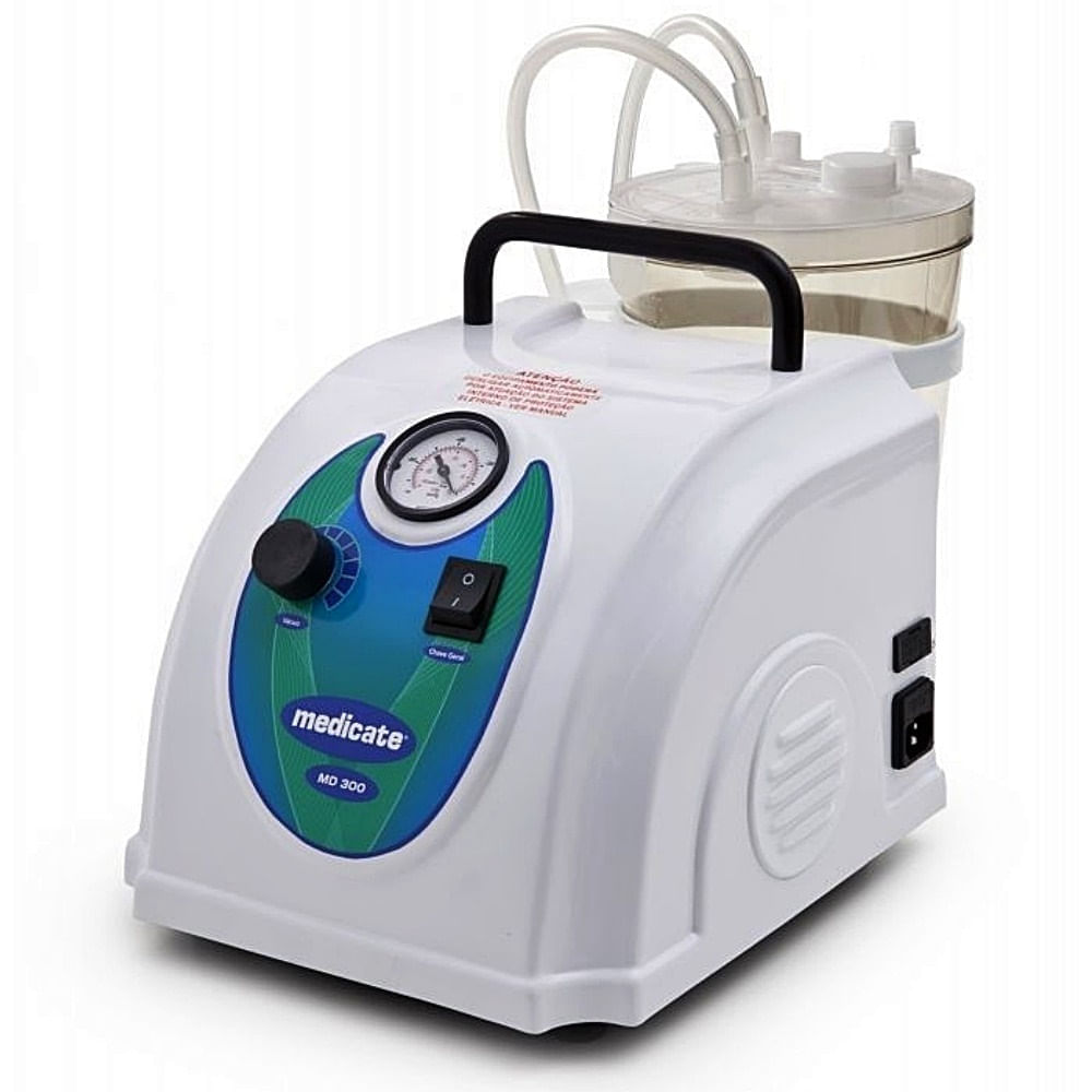Aspirador Cirúrgico - Bomba Vácuo Aspiradora - Md 300