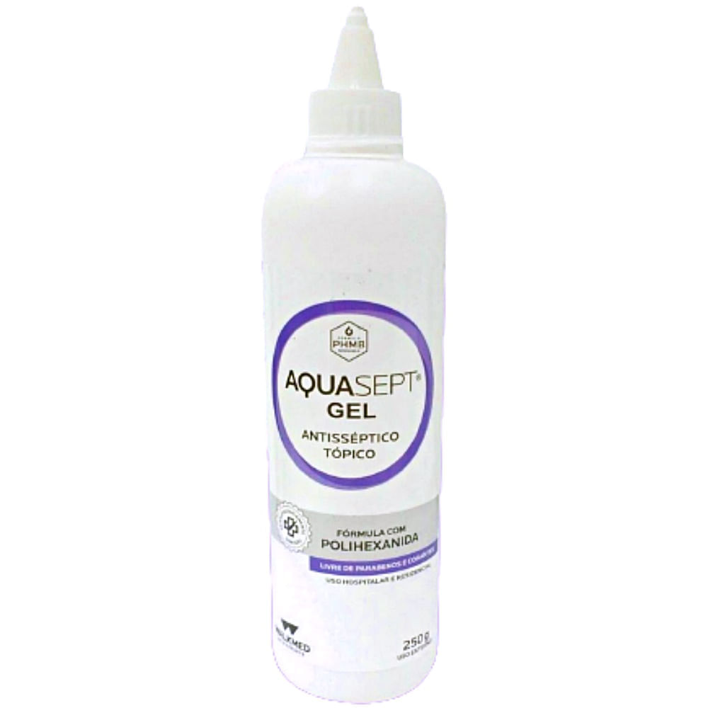 Aquasept Gel Antisséptico Tópico 250g - Unidade
