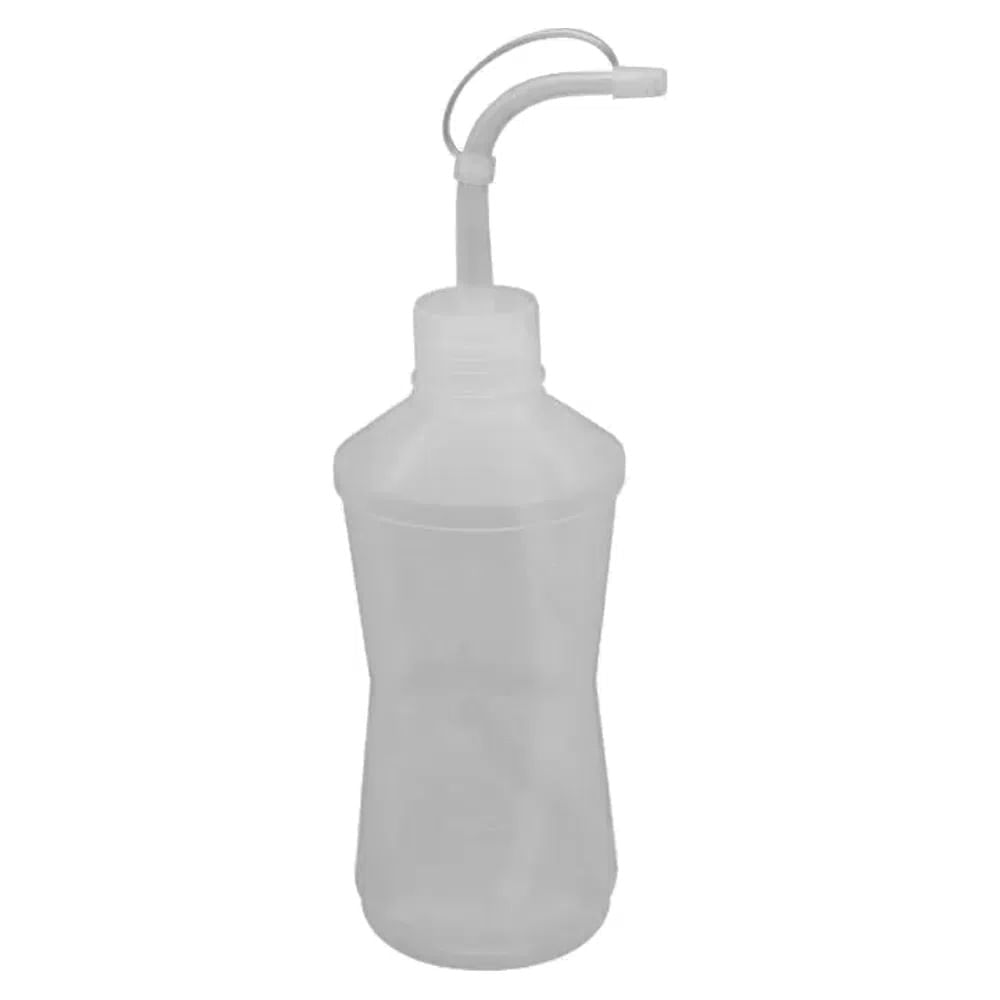 Almotolia Plástica Transparente Curvo 120ml - Unidade